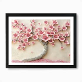 Cherry Blossom Tree 13 Art Print