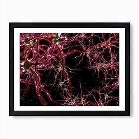 Neural Networks Type 21 Art Print