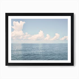 Caribbean Clouds Art Print