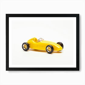 Toy Car Yellow Race Car 1 Art Print