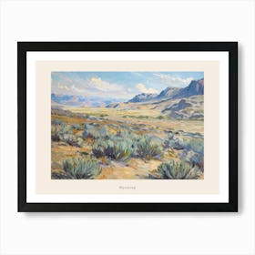 Western Landscapes Wyoming 2 Poster Art Print