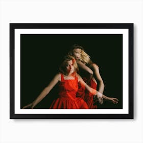 In Red Ii Art Print