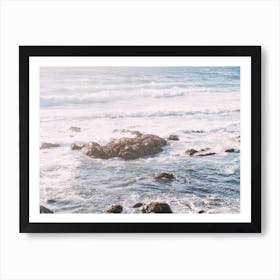 California Ocean Sunset Art Print