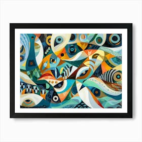 Abstract Painting 981 Art Print