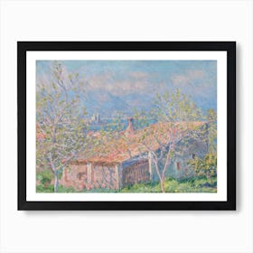 Gardener's House At Antibes, Claude Monet Art Print