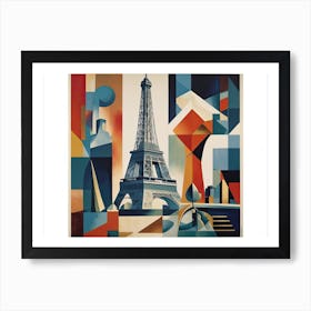 Paris Eiffel Tower Art Print