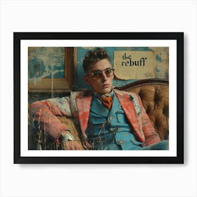 The Rebuff: Ornate Illusion in Contemporary Collage. Rebuff Art Print