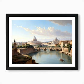 St Peter'S Bridge Art Print