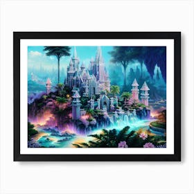 Disney Castle 5 Art Print