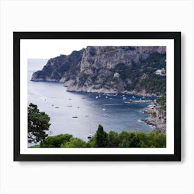 Capri Boats - Anton Maliar art photo Italy Italian photography travel sea Art Print