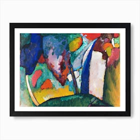 The Waterfall, Kandinsky Art Print