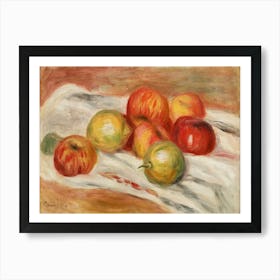 Apples, Orange, And Lemon, Pierre Auguste Renoir Art Print