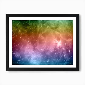 Spectrem2 Galaxy Space Background Art Print