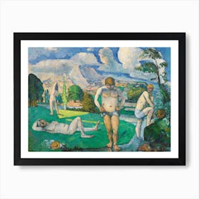 Bathers At Rest, Paul Cézanne Poster