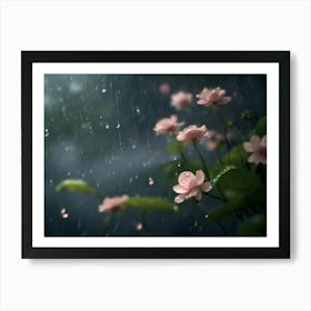 Rain In The Rain Art Print