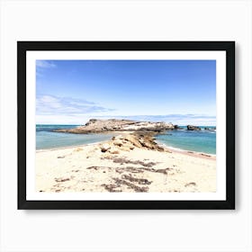 Beach Rocks South Australia  Art Print