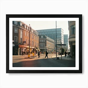 London Street Scene Affiche