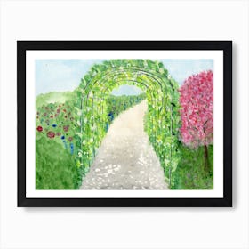 Amsterdam Garden Art Print