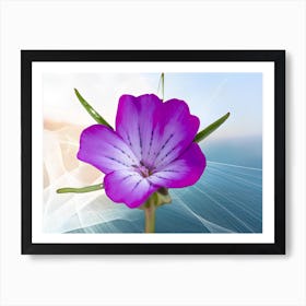 Purple Flower Art Print