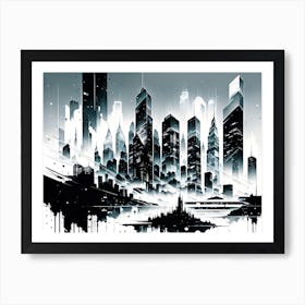 Cityscape 36 Poster