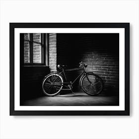 Bicycle In A Window Art Print