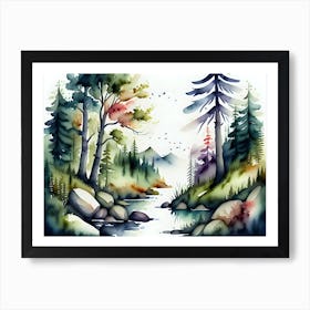 Waterway Art Print