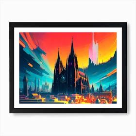 City In The Sky 12 Art Print