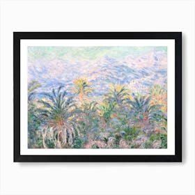 Palm Trees At Bordighera (1884), Claude Monet Art Print