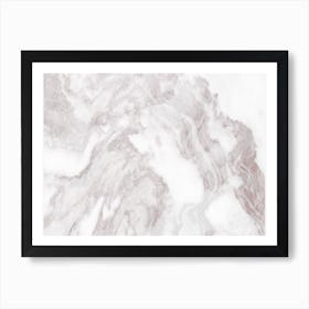 White Marble Mountain II Art Print