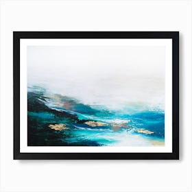 Verdant Wave Art Print