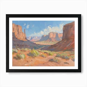 Western Landscapes Monument Valley 2 Art Print