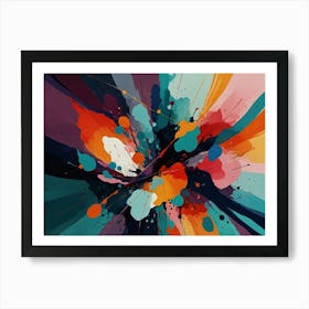 Abstract Painting 163 Art Print