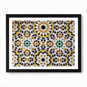 Moroccan Tile 1 Art Print