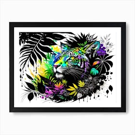 Jungle Tiger Art Print