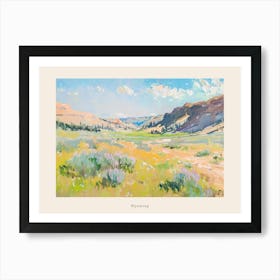 Western Landscapes Wyoming 1 Poster Art Print