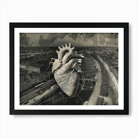 Heart In The City (II) Art Print