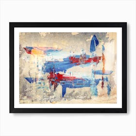 Painting Abstract Illustration Energy Power In Modern Style 09 Art Print