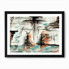 Upside Down Art Print