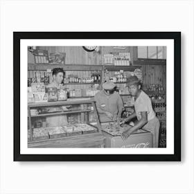 Icing Soft Drink Refrigerator In General Store, Lake Dick Project, Arkansas By Russell Lee Art Print