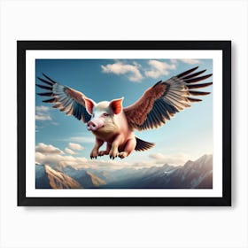 Flying Pigle Affiche