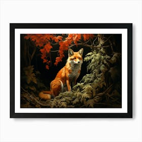 Red Fox 4 Art Print