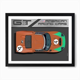 Ford Gt40, Le Mans 66, Donohue, Hawkins Art Print