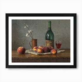 Peaches And Wine Affiche