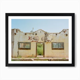 Far West Texas IX on Film Art Print