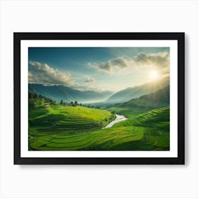 The Valley of Life Art Print