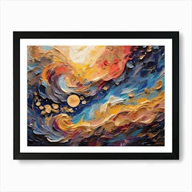 Abstract Painting 671 Art Print