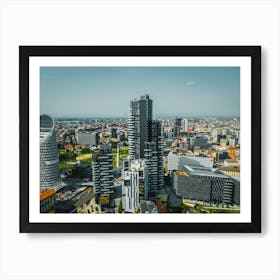 Milan Italy Art Poster. Art Print