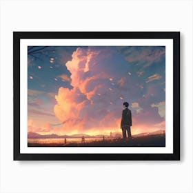 Cloudy Sky Art Print