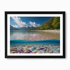 Colorful Beach Art Print