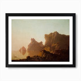 The Gulf Of Salerno, Joseph Wright Of Derby Art Print